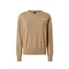 Pinko Martinica Maglia Blend Sweater In Brown