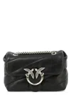 Pinko Women's Leather Crossbody In Black