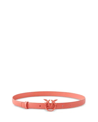 Pinko Women's Love Berry Belt In Orange