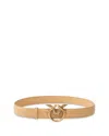 Pinko Women's Love Berry Belt In Sand