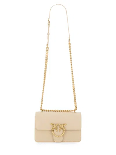 Pinko Women's Love One Simply Mini Bag In Beige