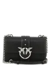 Pinko Love One Mini Crossbody Bag In Black