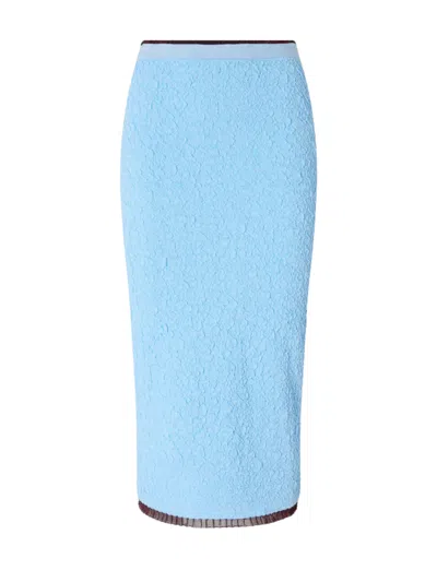 Pinko Women's Mini Skirt For Spring/summer 2026 In Blue