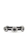 Pinko Belt With Large Buckle In Black