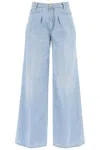 Pinko Pozzillo Wide Leg Jeans In Blue