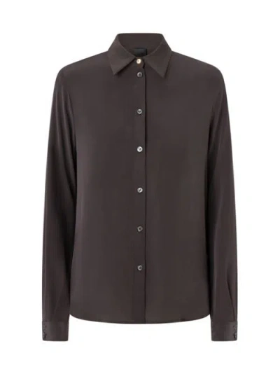 Pinko Women's Shirts  Crackers 105593 A2t7 M04 In Brown