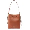 Pinko Leather Bucket Bag With Shoulder Strap