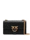Pinko Crossbody Bag "love One Classic" In Nero