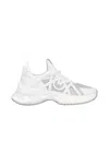 Pinko Ariel Crystal-embellished Lace-up Sneakers In Multi