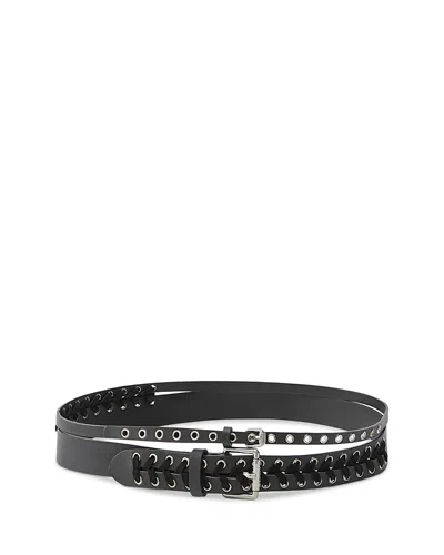 PINKO WOMEN'S SOPHIA DOUBLE EFFECT BELT