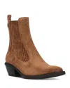 Pinko Ankle Boots In Laminated Gold