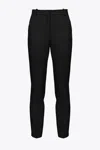 Pinko Tailored Trousers With Fabric Blend And Fit In Black