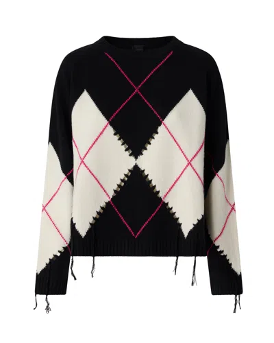Pinko Women's Wool Blend Sweater In Black