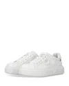 Pinko Chaussures De Tennis En Cuir Avec Semelle Plateforme