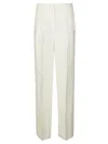 Pinko Wonderwall Pantalone Lino In White