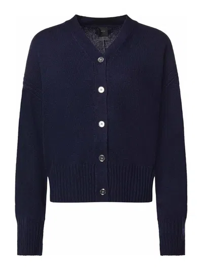 Pinko Wool And Cashmere Cardigan In Multi