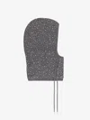 Pinko Wool Balaclava In Gray