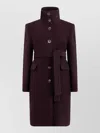 Pinko Wool Belted Coat