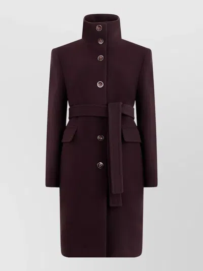 Pinko Wool Belted Coat