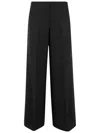 Pinko Black Tailored Trousers In Black