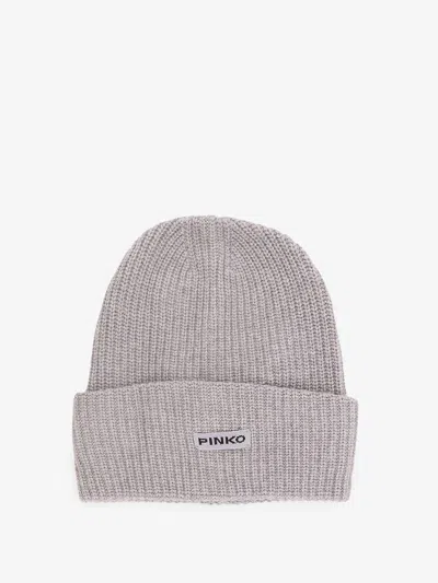 Pinko Wool, Cashmere And Viscose Blend Hat In Pink