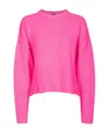 Pinko Wool-cashmere Blend Sweater In Pink