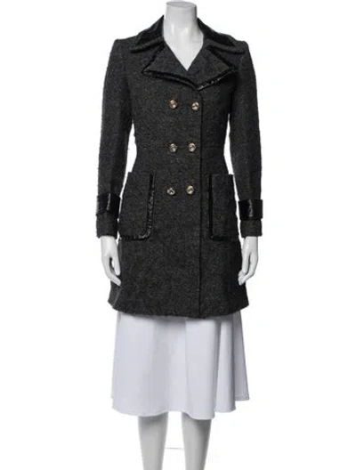 Pre-owned Pinko Wool Coat In Multi