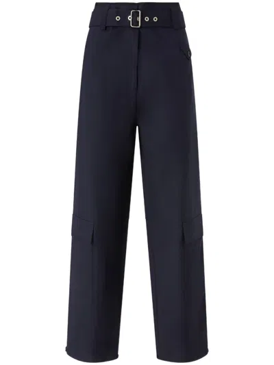 PINKO PINKO WOOL-COTTON BLEND TROUSERS