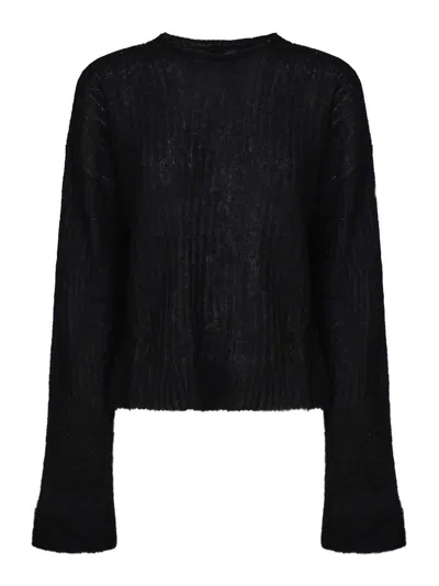 Pinko Wool Sweater In Black
