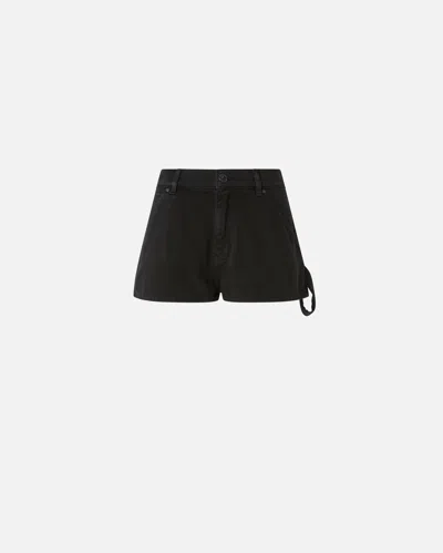 PINKO SHORT WORKWEAR EN BULL DE COTON