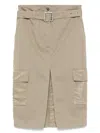 Pinko World Clothing In Brown