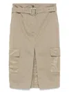 Pinko World Clothing In Brown