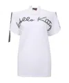 Pinko X Hello Kitty Shoulder-length T-shirt In White