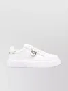 Pinko Yoko 01 Panelled Sneaker With Padded Ankle In White