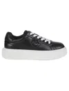 Pinko Monogram Detail Platform Sneakers With
