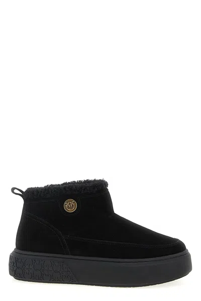 Pinko 'yoko 22' Ankle Boots In Black