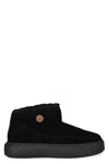 Pinko Black Boots With Shearling Lining