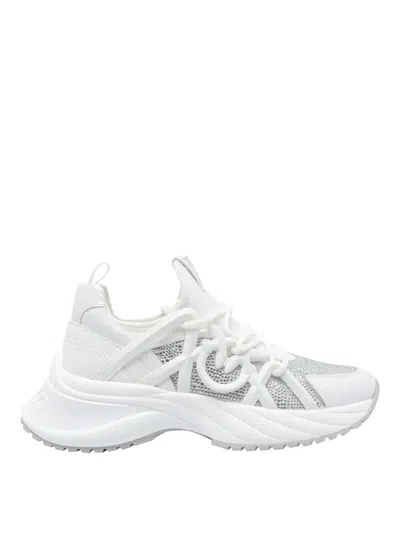 PINKO WHITE ARIEL 28 SNEAKERS