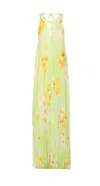 Pinko Zigolo Dress In Green