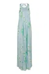 Pinko Zigolo Printed Dress In Black