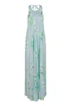 Pinko Zigolo Printed Dress In Black