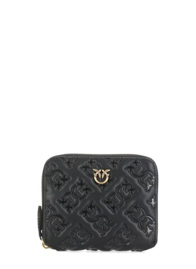 Pinko Zip-around Wallet In Black