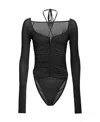 Pinko Tops In Black