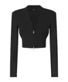Pinko Zip-fastening Blazer In Black