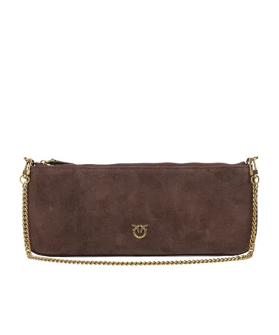 PINKO ZIP-TOP CLUTCH