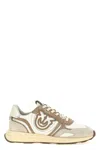 Pinko 'zoe 01' Sneakers Featuring Suede Accents