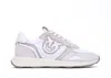 Pinko Low Top Sneakers Metallic Finish In Beige
