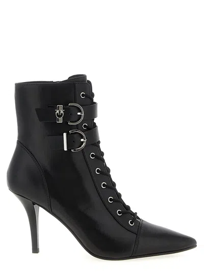 Pinko 'lucy 27' Ankle Boots In Black