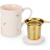 Pinky Up (accessories) Annette Ceramic Tea Mug & Infuser