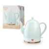 Pinky Up (accessories) Noelle Ceramic Electric Tea Kettle In Green